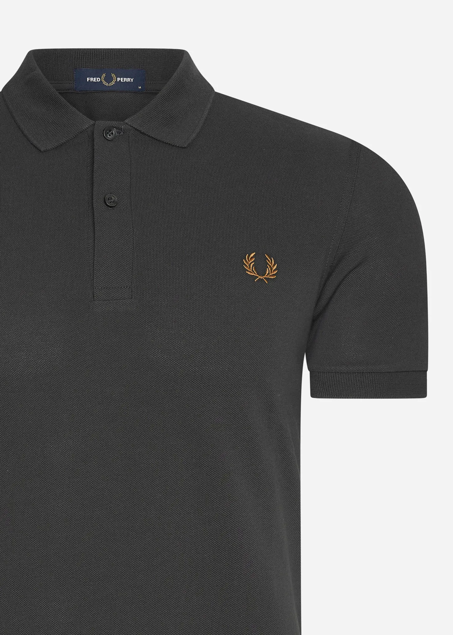 Plain fred perry shirt - anchorgrey