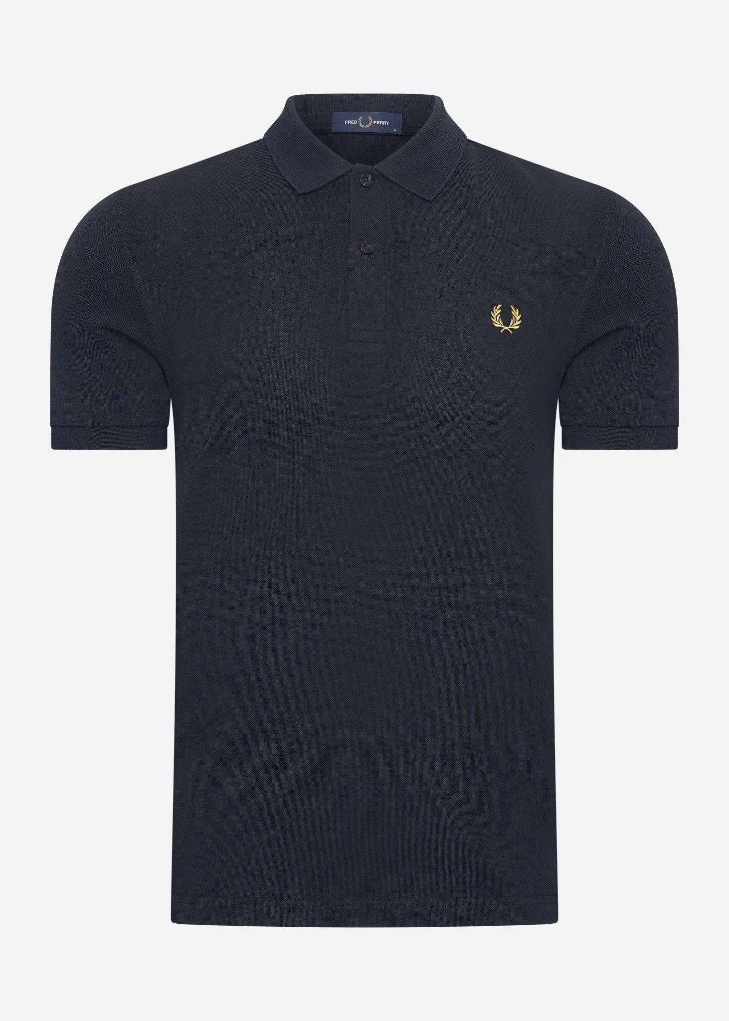 Plain fred perry shirt - navy honeycomb