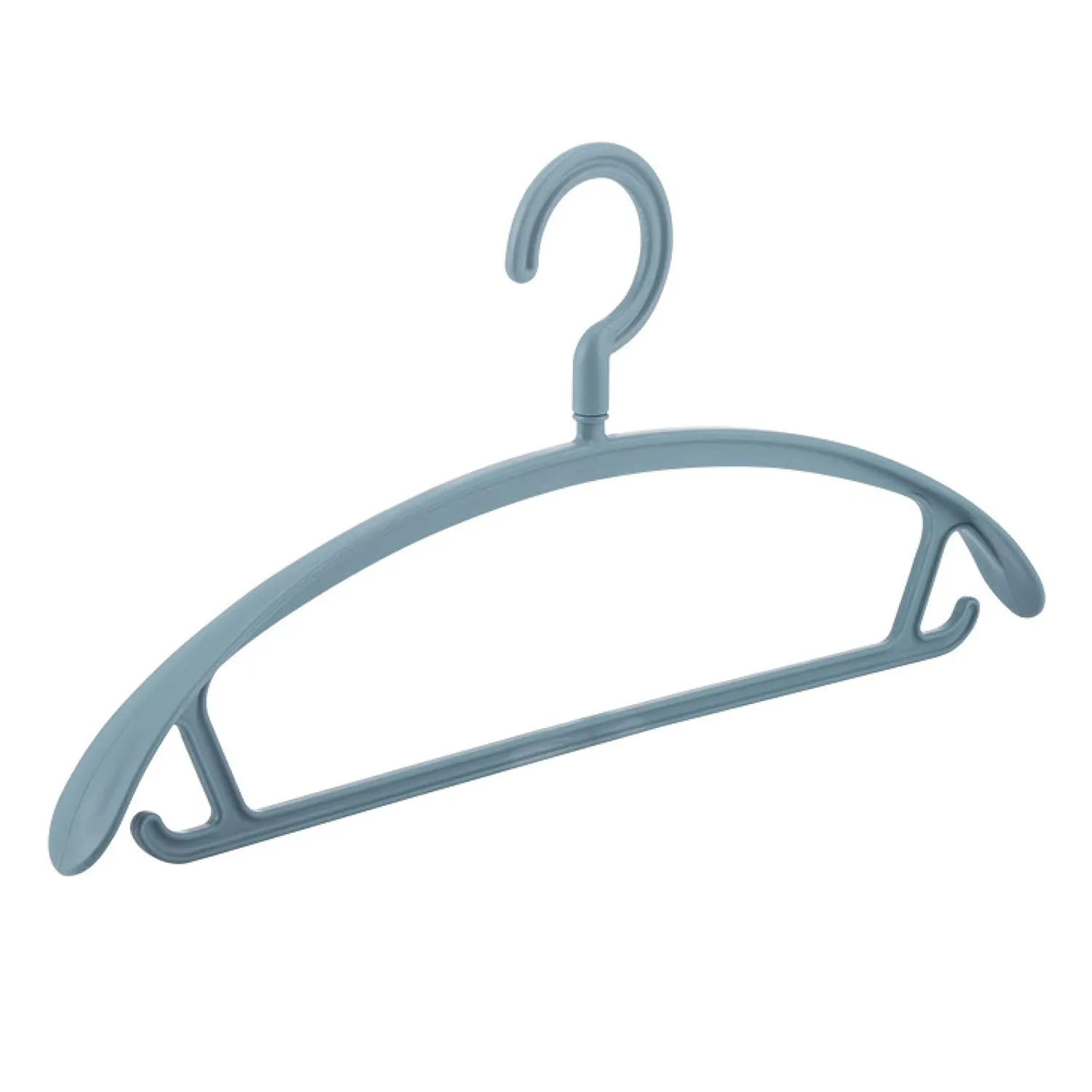 Plastic Clothes Hangers, Slim & Durable Space-Saving Hangers (10 Pack)