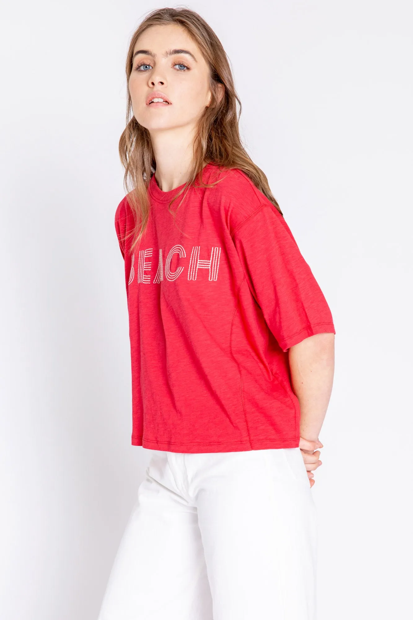 Rocket Beach Short Sleeve Top