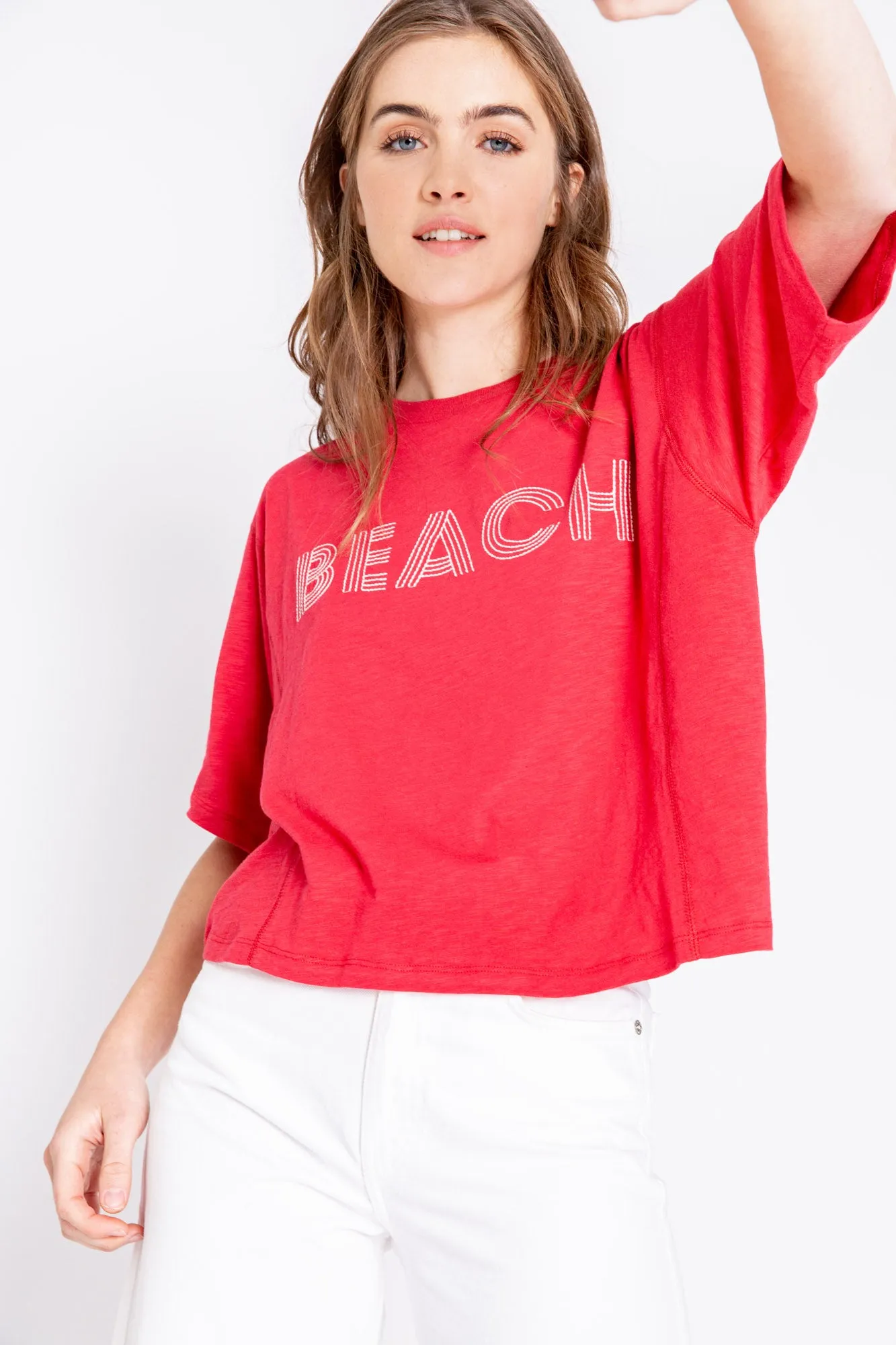 Rocket Beach Short Sleeve Top