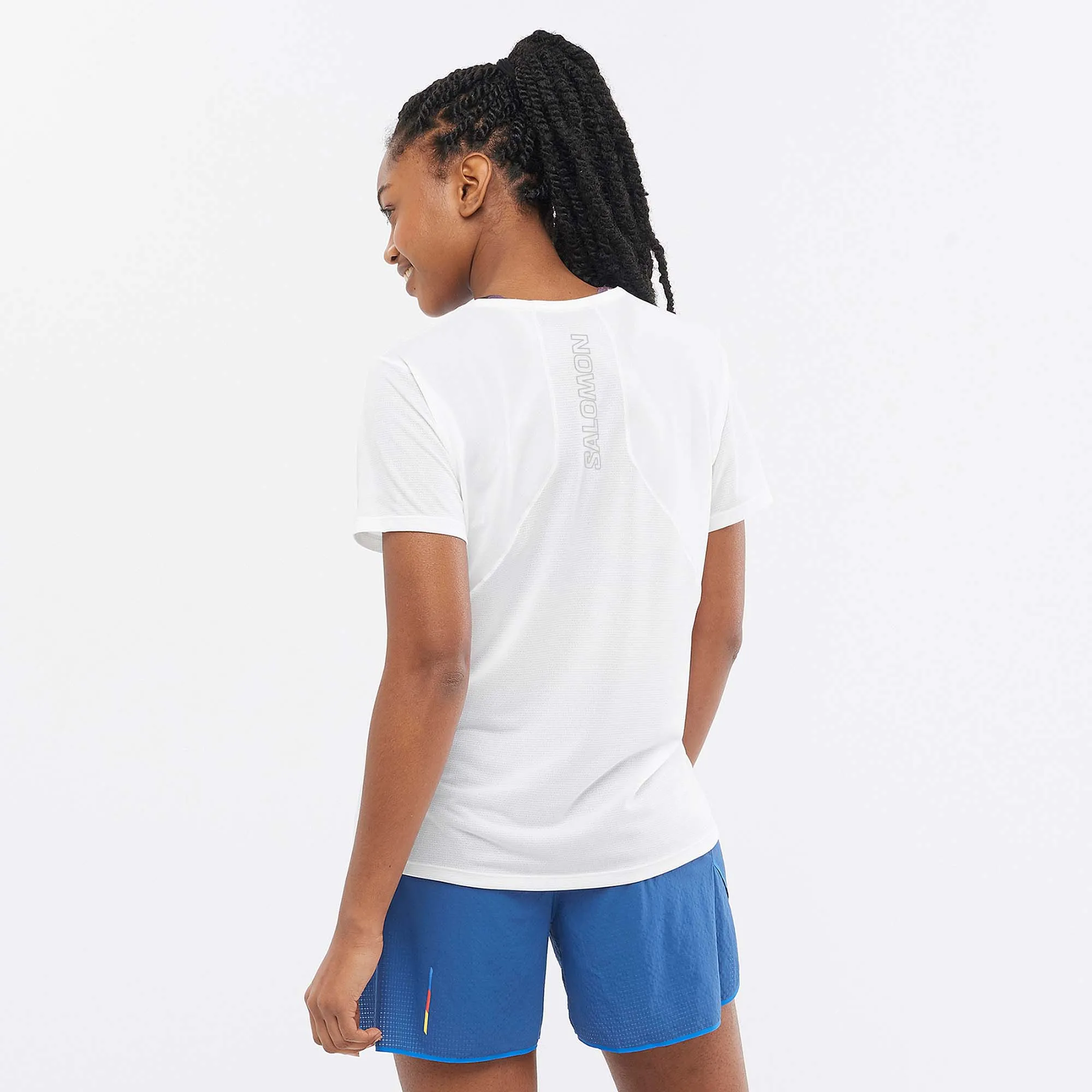 Salomon | Women's Sense Aero Short Sleeve T-Shirt - White