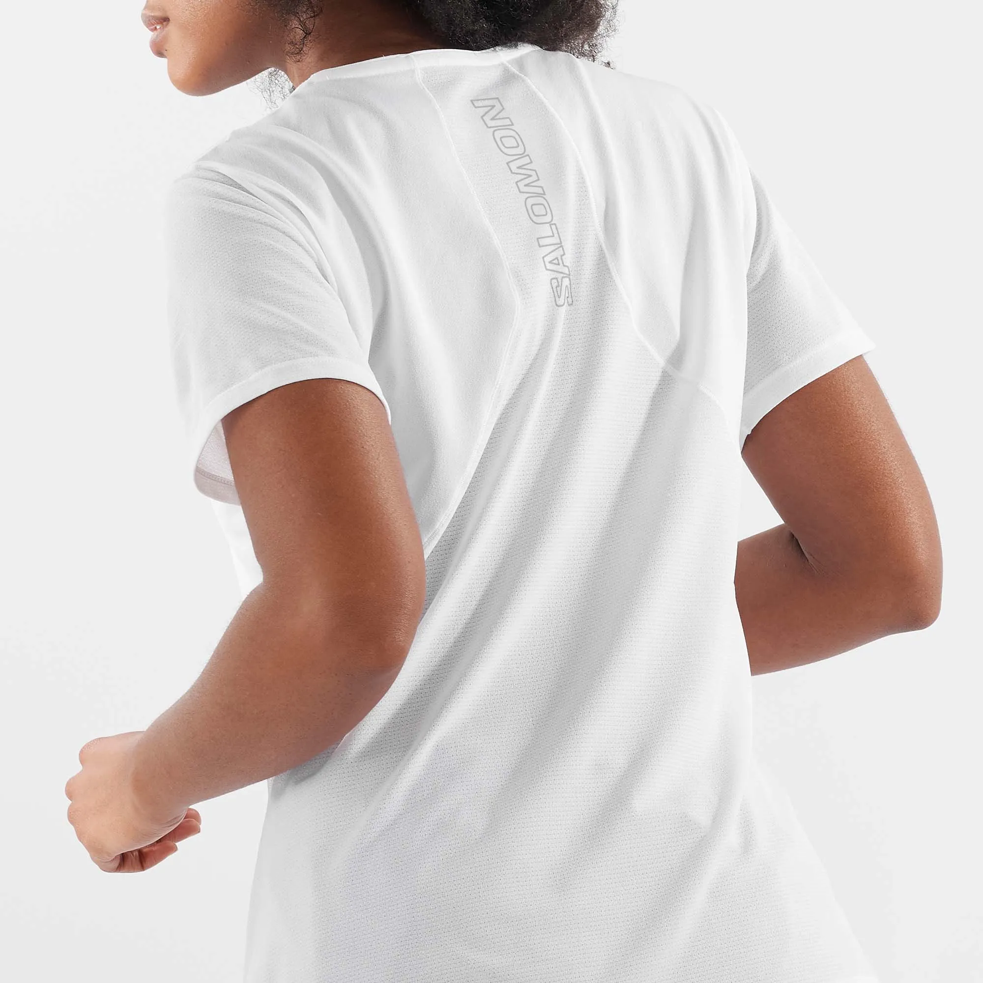 Salomon | Women's Sense Aero Short Sleeve T-Shirt - White