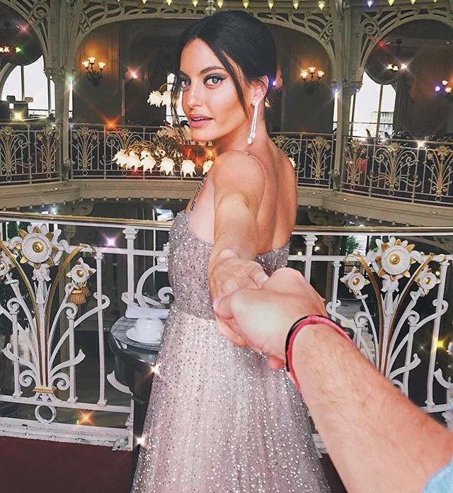 Shiny Sequin Tulle Long A-line Straps Prom Dresses