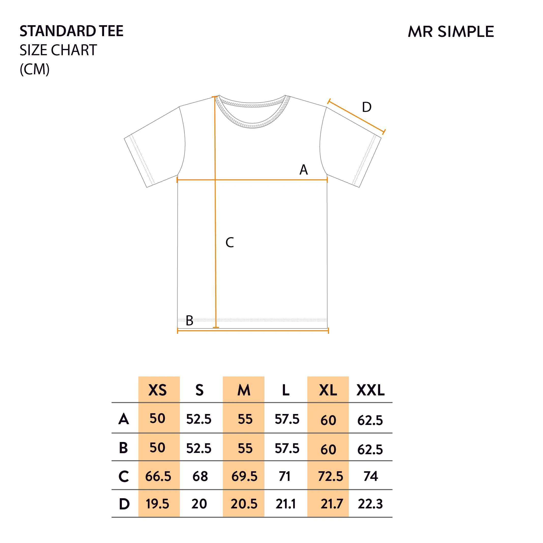 Stripe Tee - Natural Brown Stripe