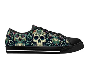 Sugar Skull Low Tops