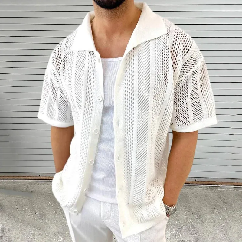 TC Vintage Hollow Out Shirts