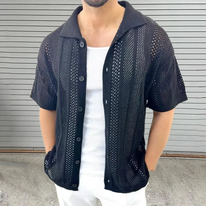 TC Vintage Hollow Out Shirts