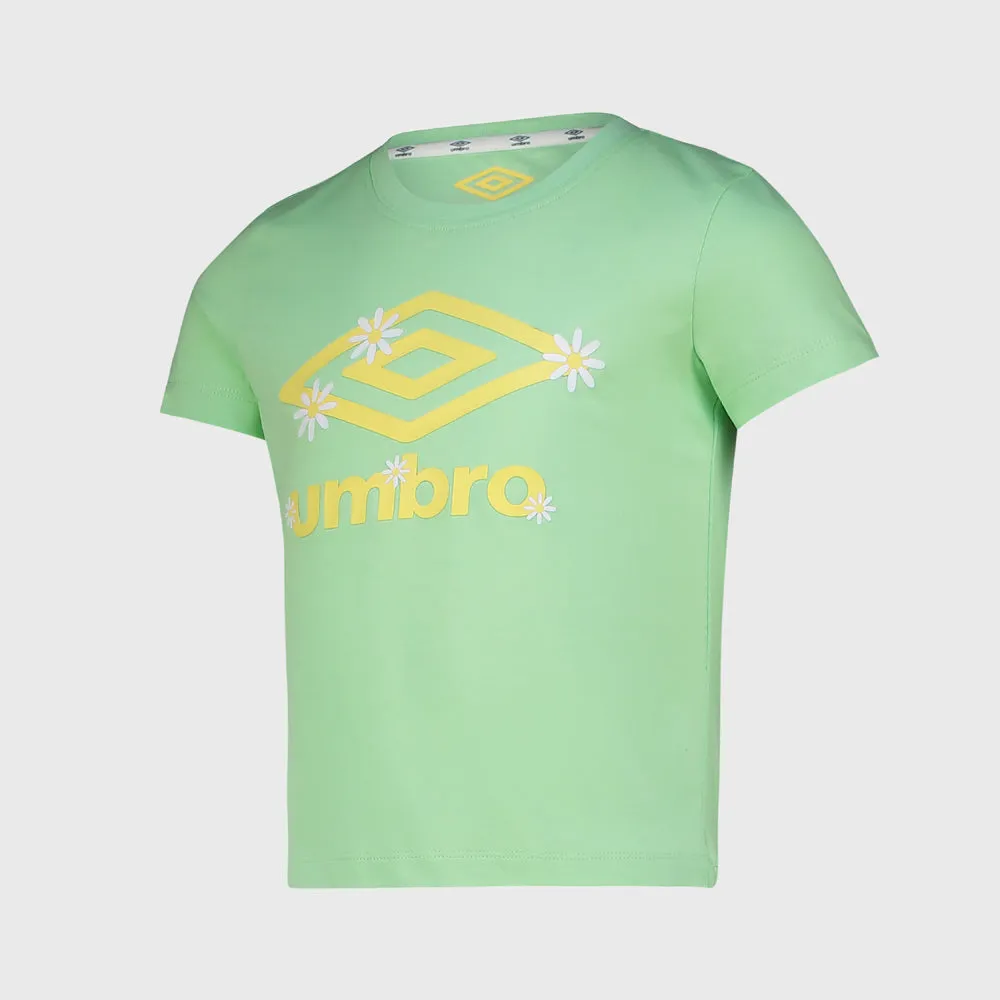 Umbro Kids Nicky Tee Green/Yellow _ 182507 _ Green