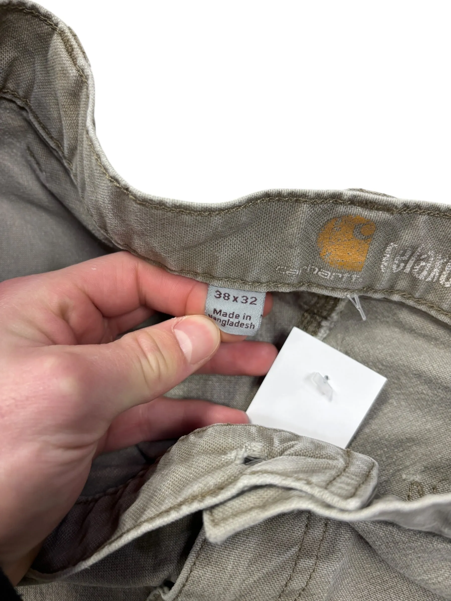 Vintage Carhartt Relaxed Fit Tan Work Pants