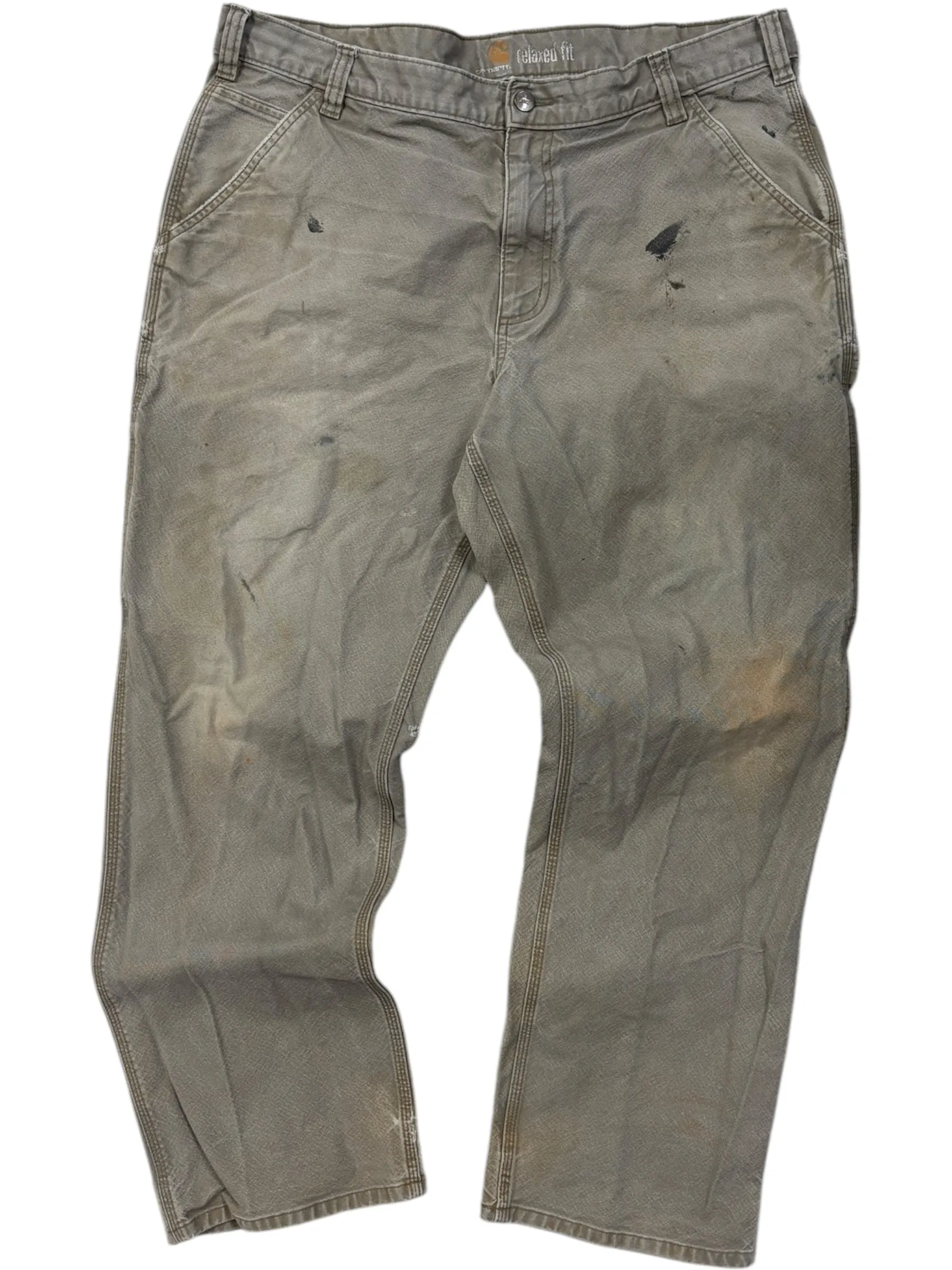 Vintage Carhartt Relaxed Fit Tan Work Pants