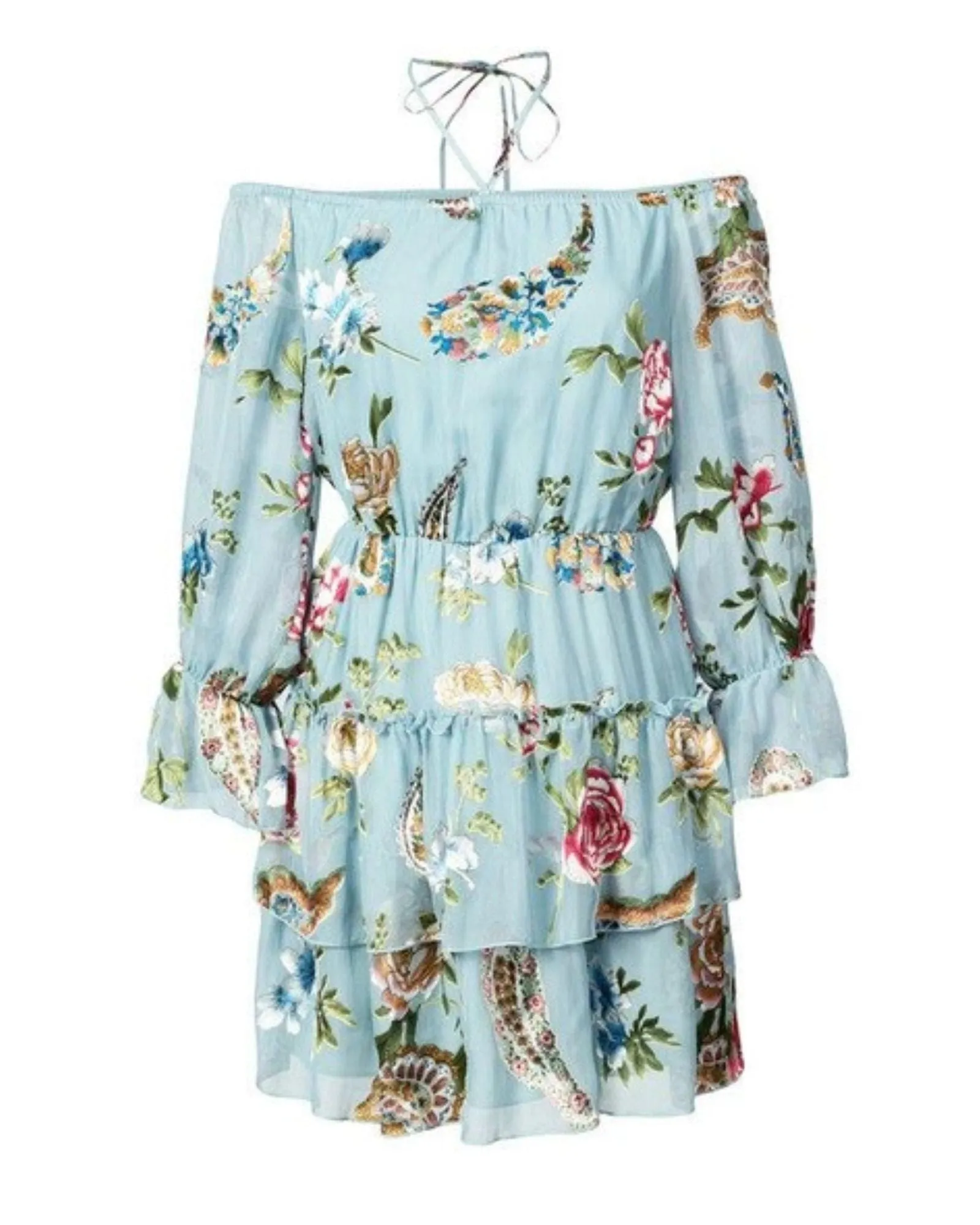 Waylon Off-the-Shoulder Bouson Dress
