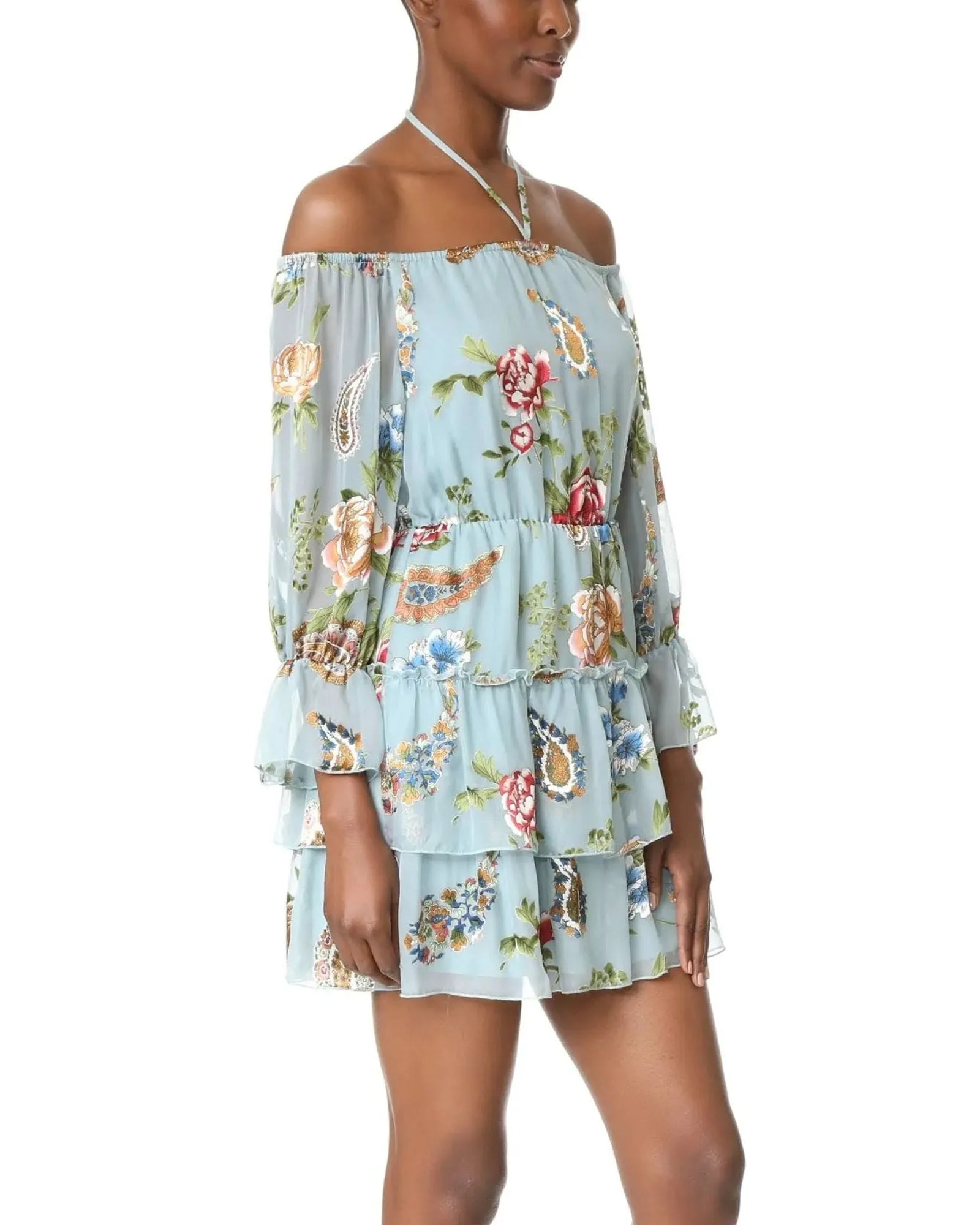 Waylon Off-the-Shoulder Bouson Dress