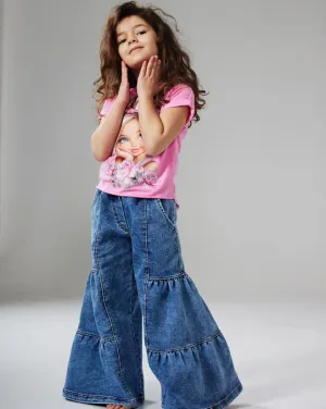 Wild leg soft jeans
