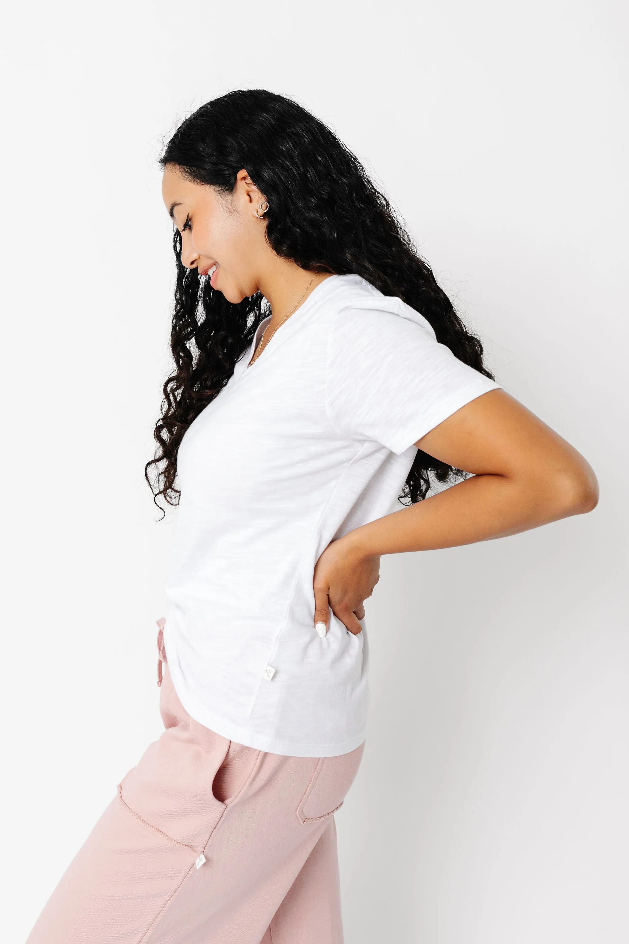 Women's Cotton Tee - Dove