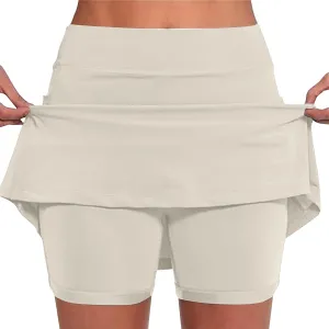 Workout Skorts for Women Plus Size Tennis Yoga A Line Mini Skorts Fitness Pencil High Waist Skirts Athletic Outfits